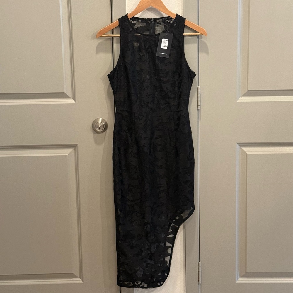 BLACK LACE DRESS - Picture 2 of 5